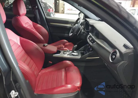 2022 Alfa Romeo Stelvio Veloce Ti Awd from USA, damaged, VIN ZASPAKBN1N7D24788